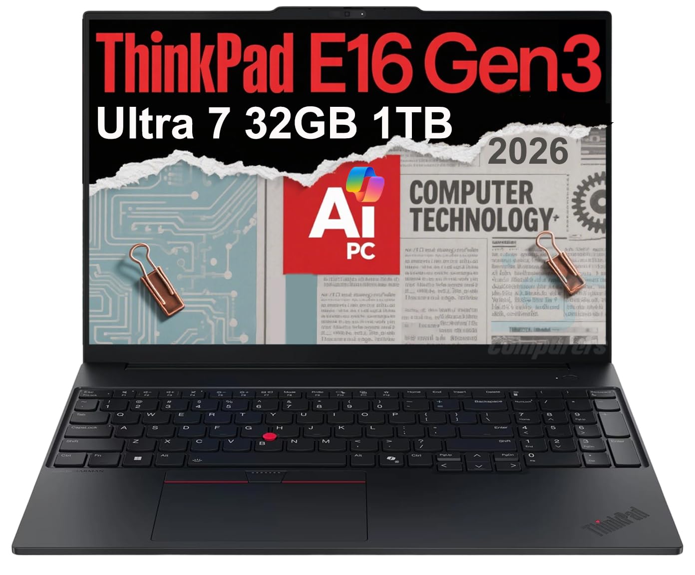 Amazon.com: Lenovo ThinkPad E16 Gen 3 Business AI PC Laptop (16